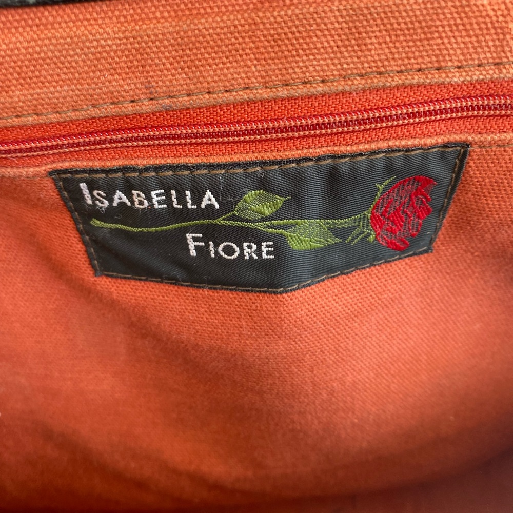 Original Isabella Fiore carpet bag purse - Picture 3 of 11
